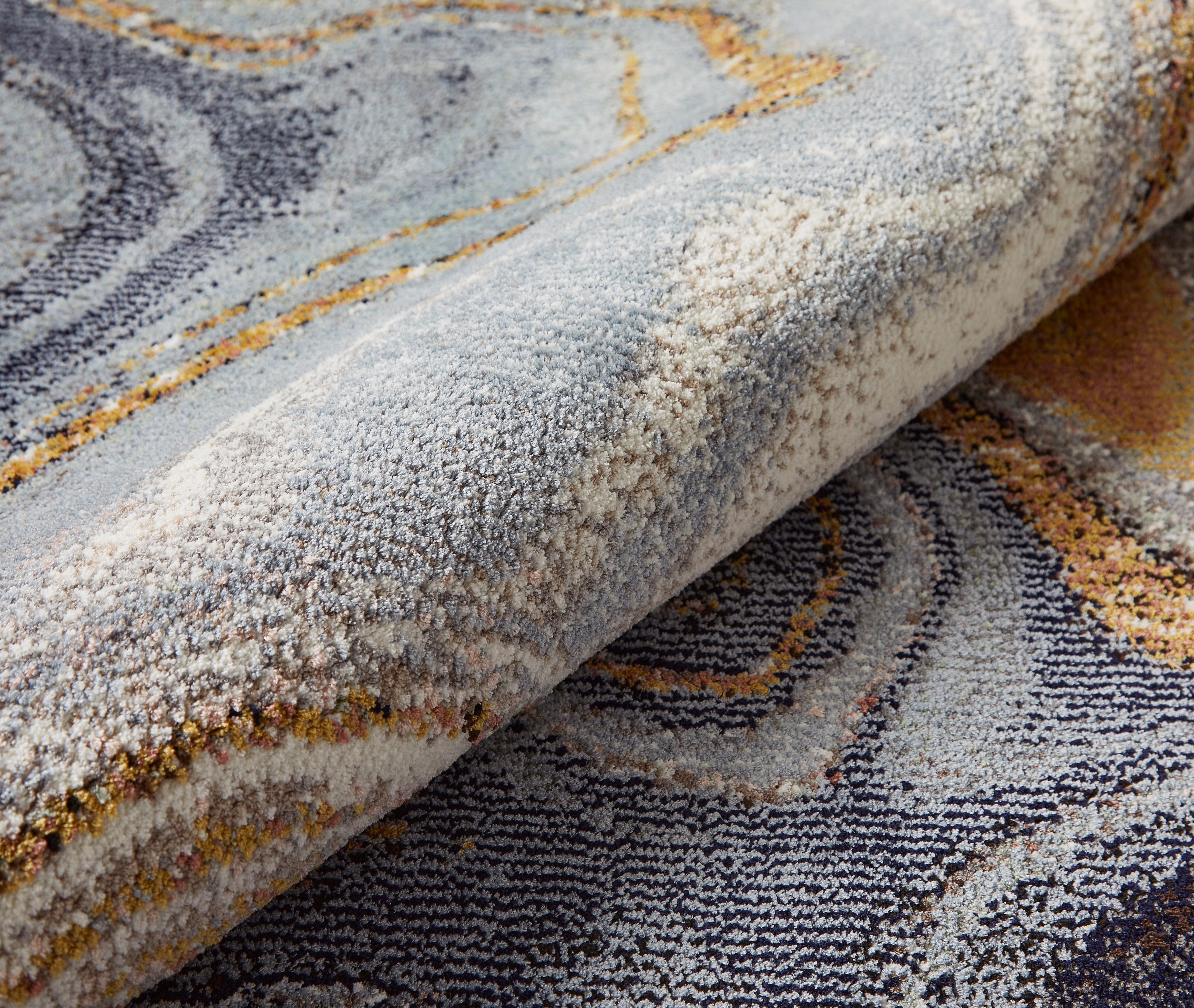 Concept Looms Amara AMA107 Blue Bronze Large Rectangle Rug